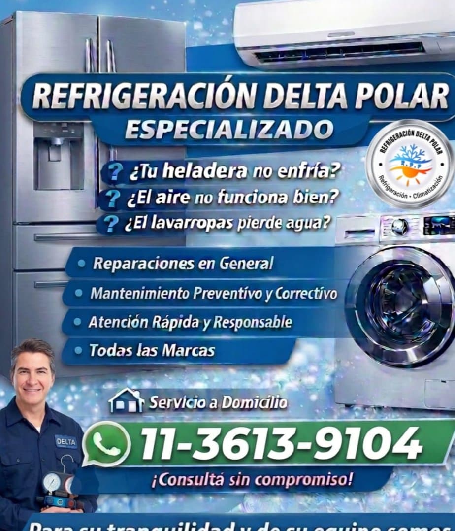 Refrigeracion delta polar servicio técnico especializado en climatización