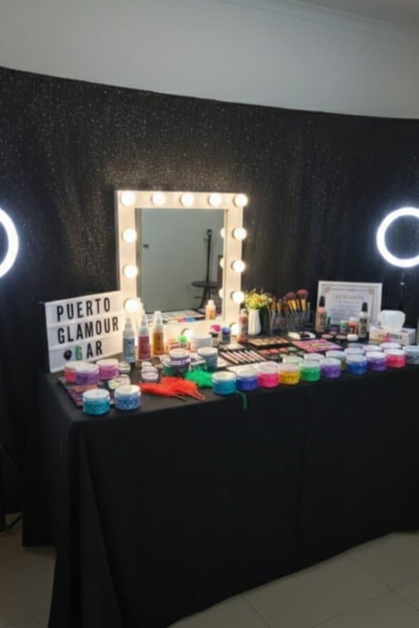 Stand de glitter Puerto Glamour