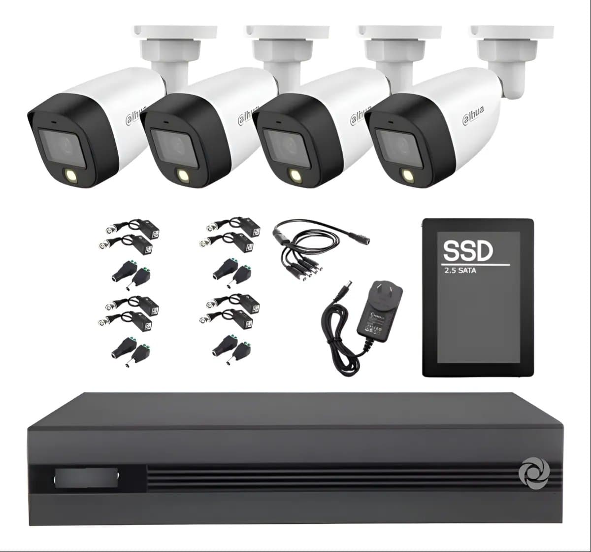 Kit de 4 Cámaras Full Color + Disco